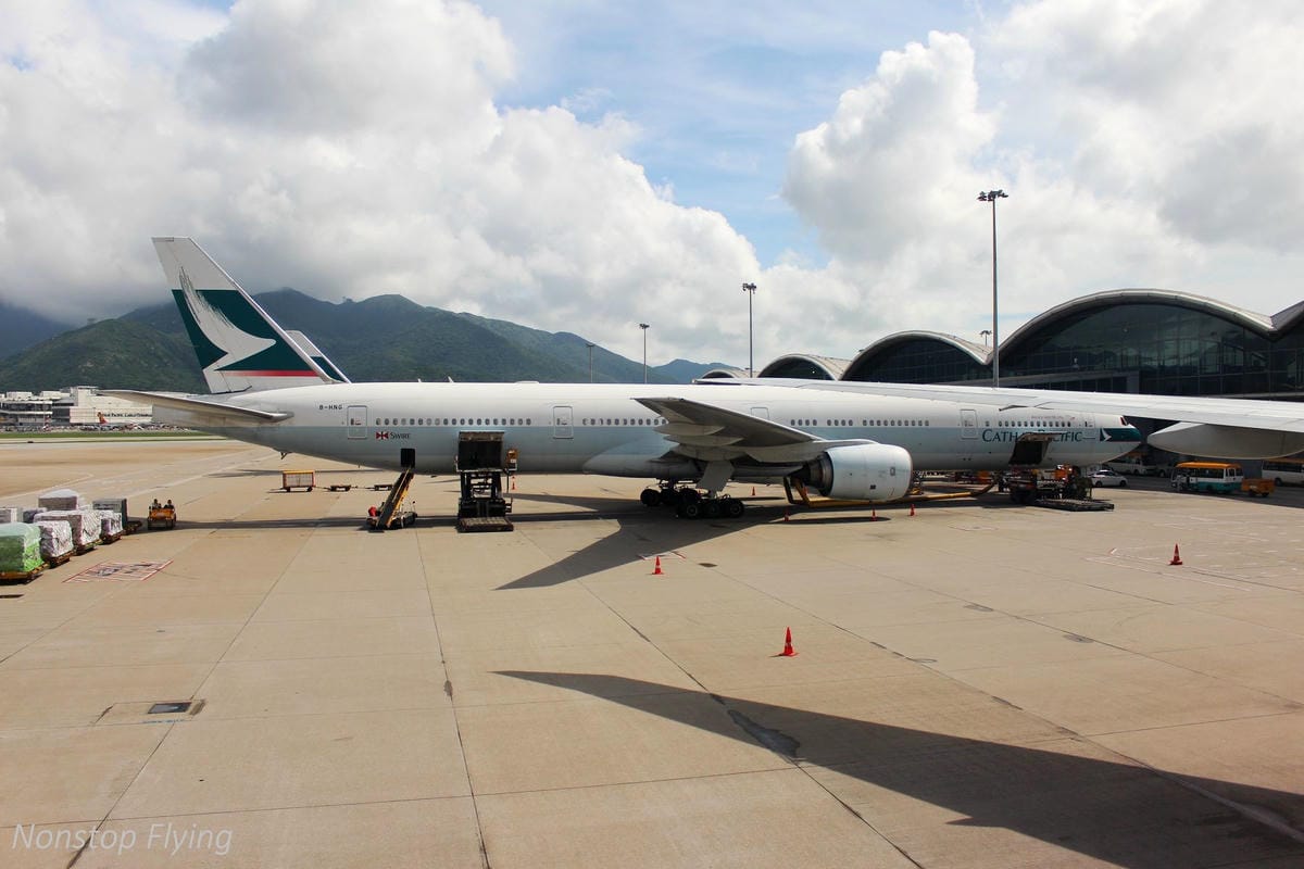 2017.06.24 國泰航空 CX751 香港HKG-曼谷BKK 飛行記錄 (777-300ER經濟艙) - 第13張圖 2017.06.24 國泰航空 CX751 香港HKG-曼谷BKK 飛行記錄 (777-300ER經濟艙)