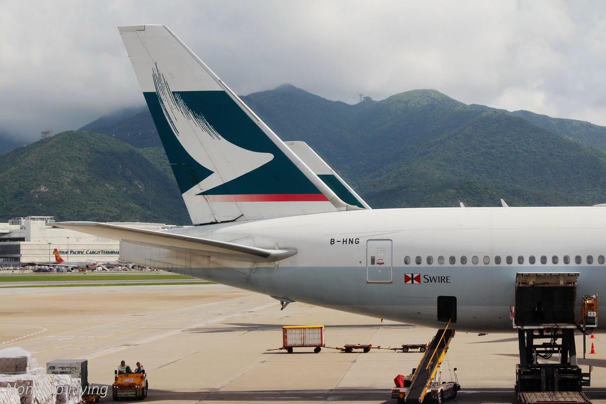 2017.06.24 國泰航空 CX751 香港HKG-曼谷BKK 飛行記錄 (777-300ER經濟艙) - 第14張圖 2017.06.24 國泰航空 CX751 香港HKG-曼谷BKK 飛行記錄 (777-300ER經濟艙)