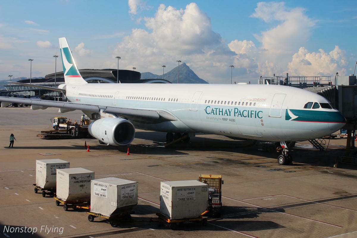 2017.06.29 國泰航空 CX754 曼谷BKK-香港HKG 飛行記錄 (A330-300經濟艙) - 第73張圖 2017.06.29 國泰航空 CX754 曼谷BKK-香港HKG 飛行記錄 (A330-300經濟艙)
