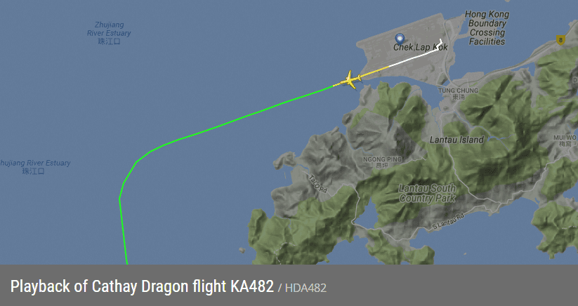 2017.06.29 國泰港龍 KA482 香港HKG-台北TPE 飛行記錄 (A330-300經濟艙) - 第43張圖 2017.06.29 國泰港龍 KA482 香港HKG-台北TPE 飛行記錄 (A330-300經濟艙)
