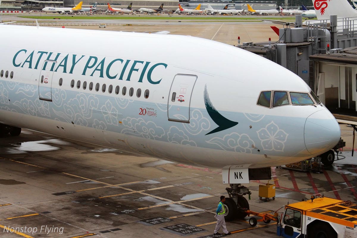 2017.07.04 國泰航空 CX421 台北TPE-香港HKG 飛行記錄 (A330-300經濟艙) - 第58張圖 2017.07.04 國泰航空 CX421 台北TPE-香港HKG 飛行記錄 (A330-300經濟艙)
