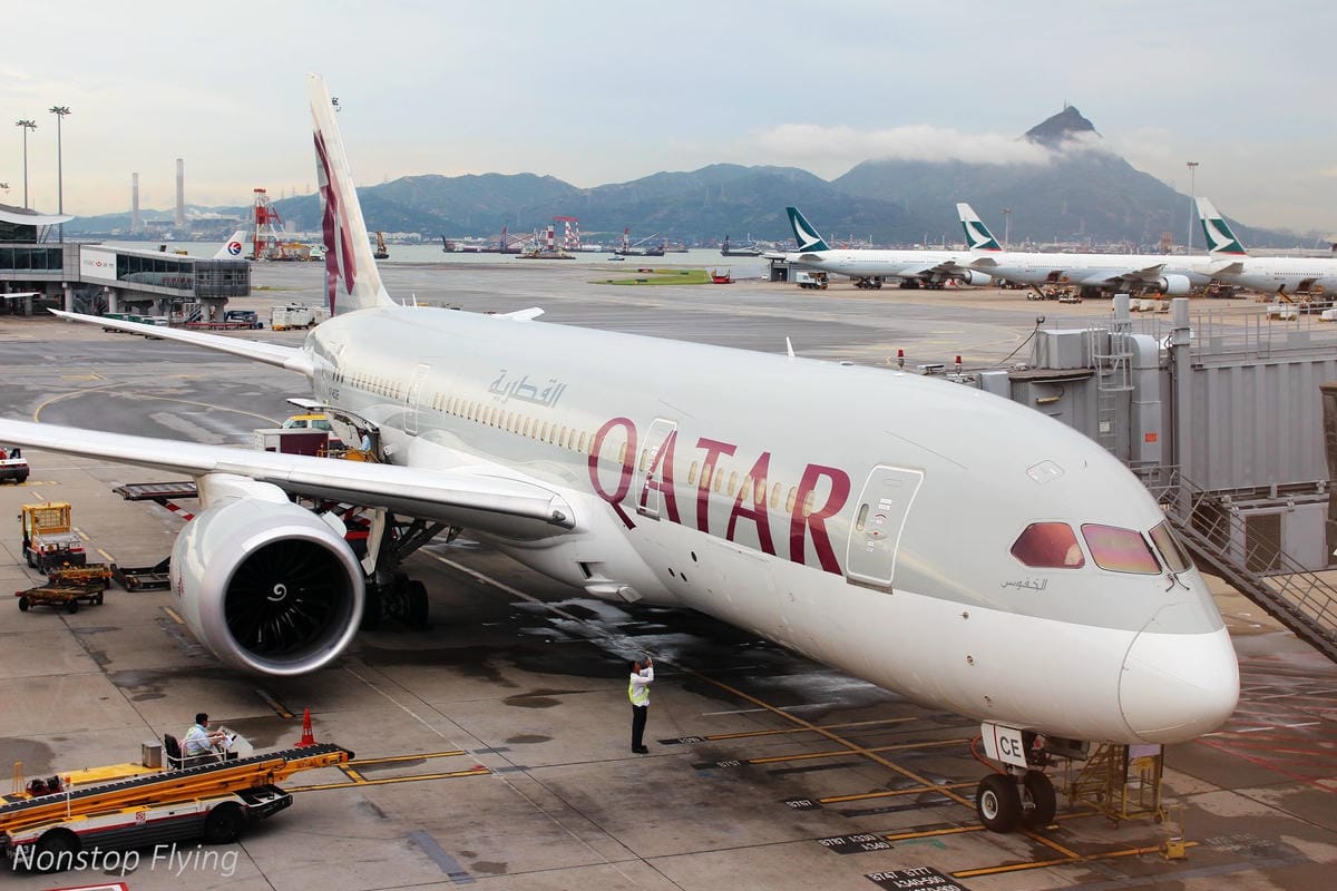 2017.07.04 卡達航空 QR817 香港HKG-杜哈DOH 飛行記錄 (787-8經濟艙) 終生難忘的三上三下奇幻旅程! - 第3張圖 2017.07.04 卡達航空 QR817 香港HKG-杜哈DOH 飛行記錄 (787-8經濟艙) 終生難忘的三上三下奇幻旅程!