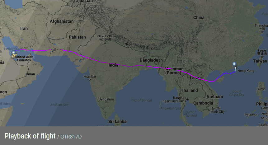 2017.07.04 卡達航空 QR817 香港HKG-杜哈DOH 飛行記錄 (787-8經濟艙) 終生難忘的三上三下奇幻旅程! - 第103張圖 2017.07.04 卡達航空 QR817 香港HKG-杜哈DOH 飛行記錄 (787-8經濟艙) 終生難忘的三上三下奇幻旅程!