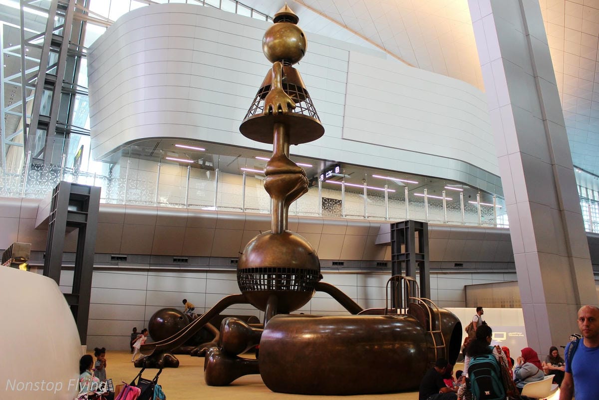 【卡達杜哈】哈馬德國際機場-世界前10、中東最佳五星級機場，設旅館、休息室、遊戲區、蘋果電腦、免費市區觀光