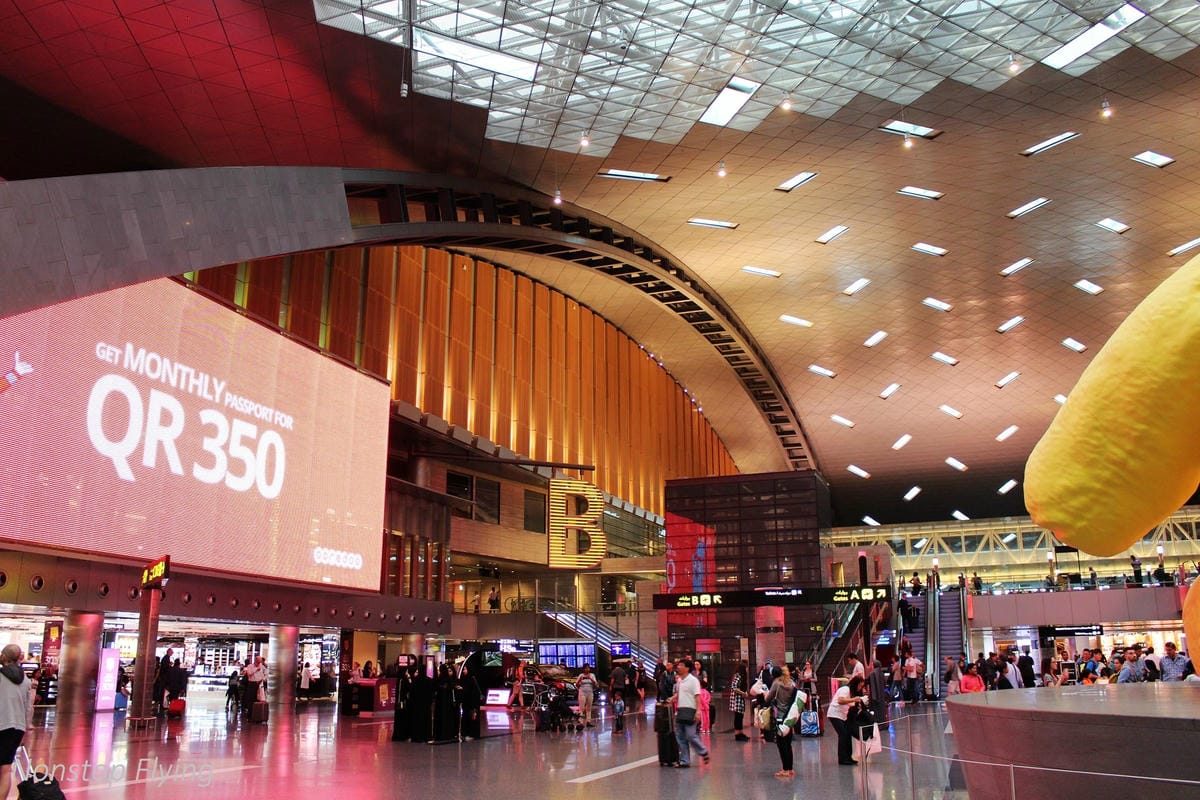 【卡達杜哈】哈馬德國際機場-世界前10、中東最佳五星級機場，設旅館、休息室、遊戲區、蘋果電腦、免費市區觀光