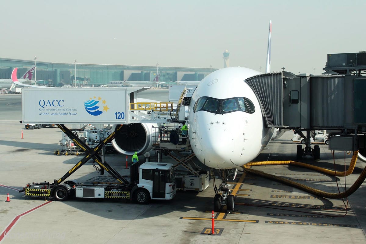 2017.07.06 卡達航空 QR149 杜哈DOH-馬德里MAD 飛行記錄 (A350-900經濟艙) 奇遇特別的LATAM租機! - 第5張圖 2017.07.06 卡達航空 QR149 杜哈DOH-馬德里MAD 飛行記錄 (A350-900經濟艙) 奇遇特別的LATAM租機!