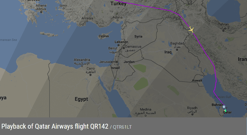 2017.07.19 卡達航空 QR142 巴塞隆納BCN-杜哈DOH 飛行記錄 (787-8經濟艙) 含巴塞隆納機場介紹 - 第77張圖 2017.07.19 卡達航空 QR142 巴塞隆納BCN-杜哈DOH 飛行記錄 (787-8經濟艙) 含巴塞隆納機場介紹