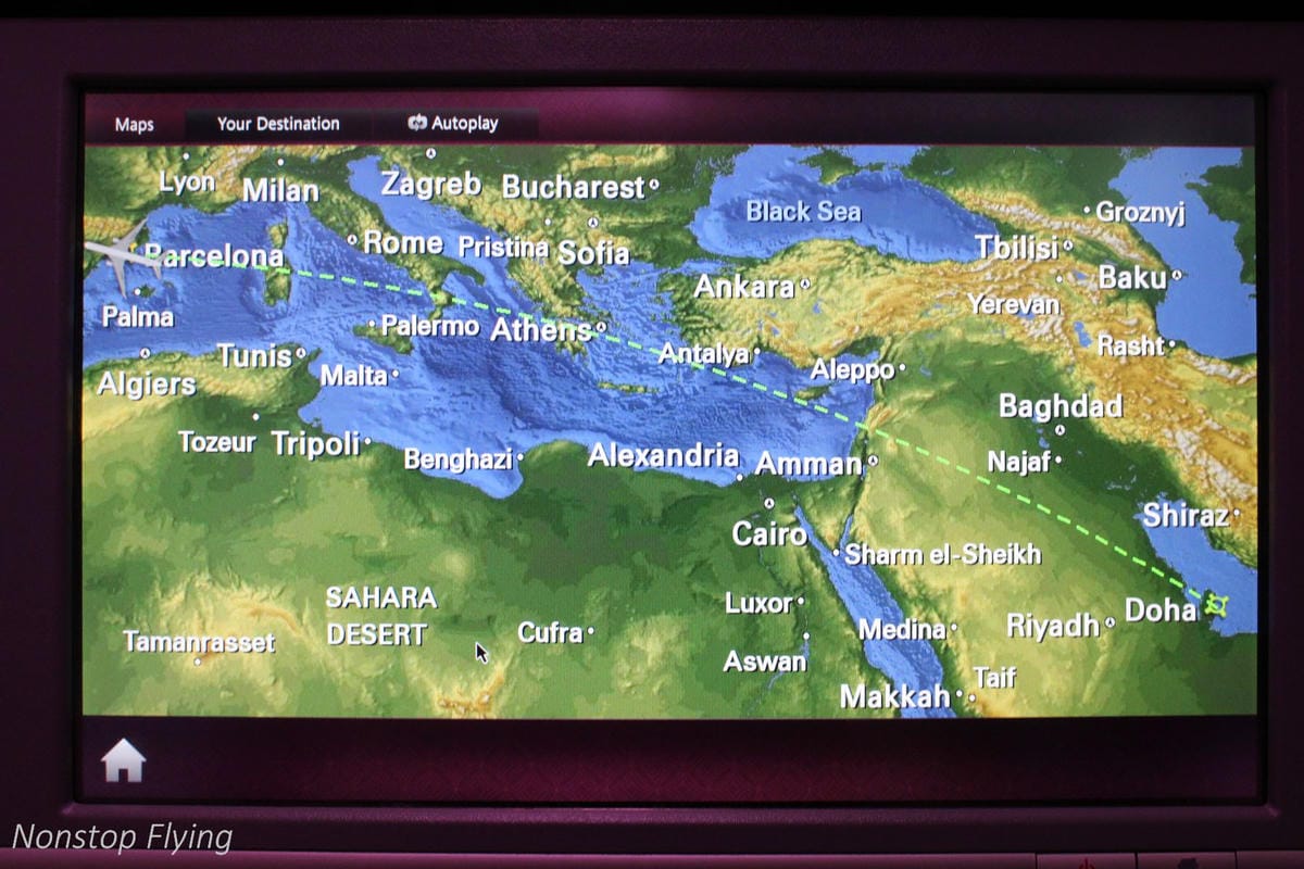 2017.07.19 卡達航空 QR142 巴塞隆納BCN-杜哈DOH 飛行記錄 (787-8經濟艙) 含巴塞隆納機場介紹 - 第59張圖 2017.07.19 卡達航空 QR142 巴塞隆納BCN-杜哈DOH 飛行記錄 (787-8經濟艙) 含巴塞隆納機場介紹