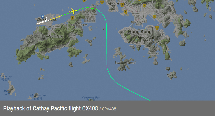 2017.07.20 國泰航空 CX408 香港HKG-台北TPE 飛行記錄 (777-300經濟艙)+水果餐 - 第24張圖 2017.07.20 國泰航空 CX408 香港HKG-台北TPE 飛行記錄 (777-300經濟艙)+水果餐
