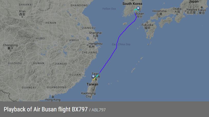 2017.10.01 釜山航空 BX797 釜山-台北 A321飛行記錄與釜山金海國際機場簡介!