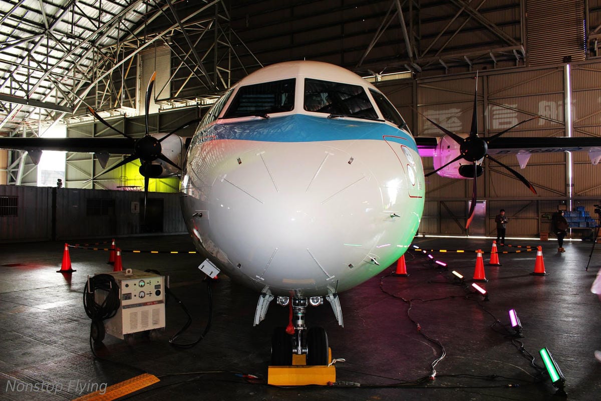 2018.01.11 華信航空 全新ATR 72-600機隊成立發表會 -含全機身、客艙內裝、駕駛艙分享