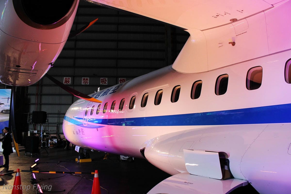 2018.01.11 華信航空 全新ATR 72-600機隊成立發表會 -含全機身、客艙內裝、駕駛艙分享