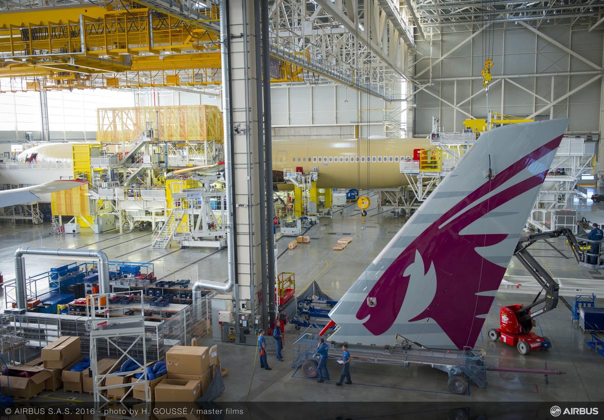 卡達航空接收首架A350-1000新世代客機,成為全球首發業者!含新機介紹與客艙配置圖輯 - 第7張圖 卡達航空接收首架A350-1000新世代客機,成為全球首發業者!含新機介紹與客艙配置圖輯