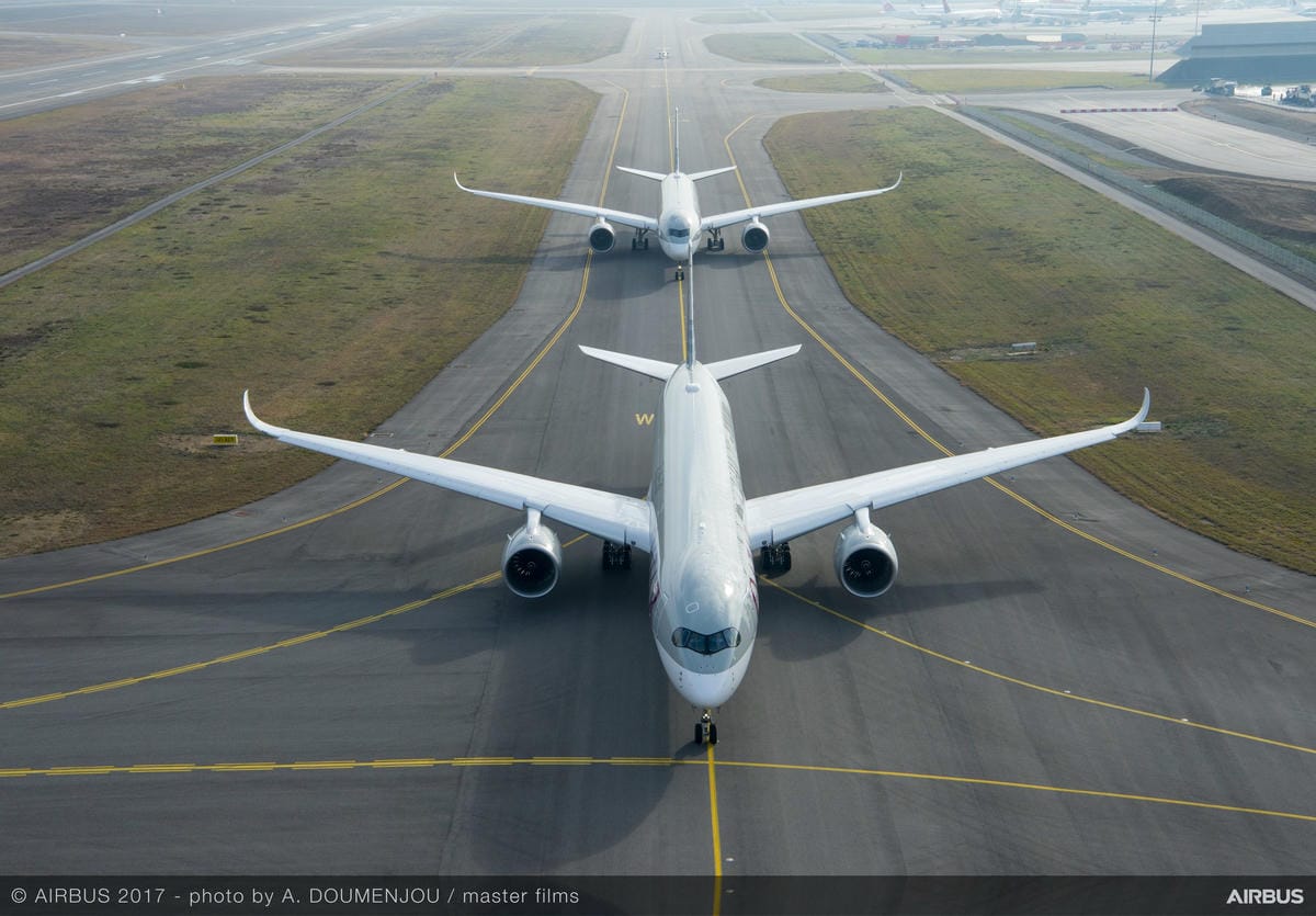 卡達航空接收首架A350-1000新世代客機,成為全球首發業者!含新機介紹與客艙配置圖輯 - 第5張圖 卡達航空接收首架A350-1000新世代客機,成為全球首發業者!含新機介紹與客艙配置圖輯
