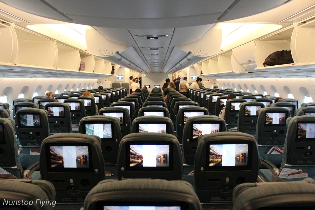 2018.03.08 國泰航空 CX759 香港-新加坡 A350-900飛行記錄 -國泰最新穎機型/完整經濟艙介紹 - 第7張圖 2018.03.08 國泰航空 CX759 香港-新加坡 A350-900飛行記錄 -國泰最新穎機型/完整經濟艙介紹