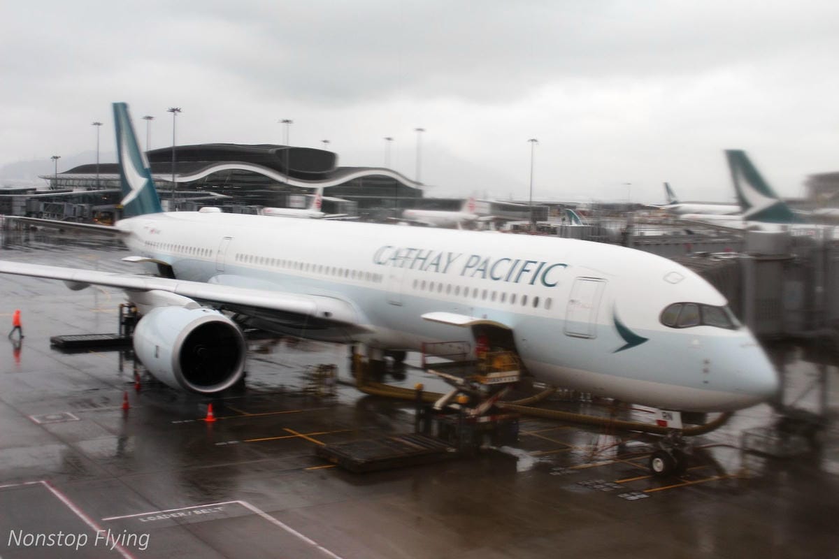 2018.03.08 國泰航空 CX759 香港-新加坡 A350-900飛行記錄 -國泰最新穎機型/完整經濟艙介紹 - 第4張圖 2018.03.08 國泰航空 CX759 香港-新加坡 A350-900飛行記錄 -國泰最新穎機型/完整經濟艙介紹