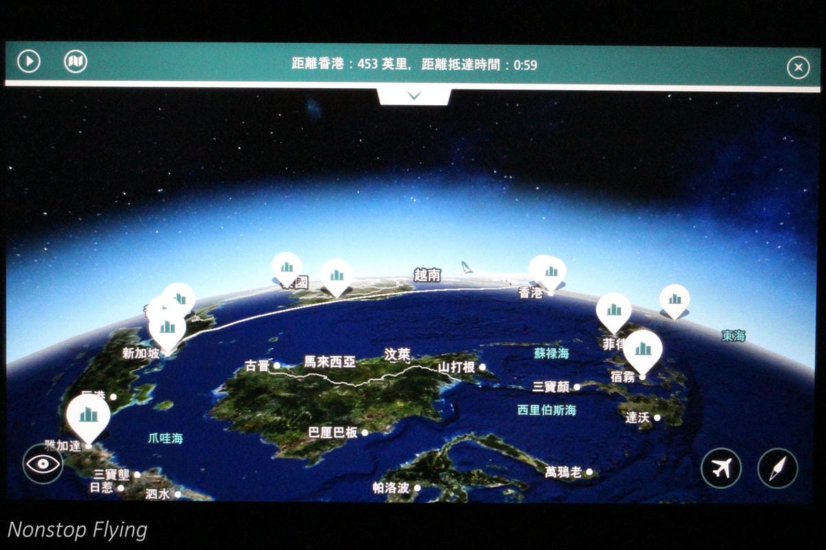 2018.03.12 國泰航空 CX690 新加坡-香港 A350-900飛行記錄 - 第30張圖 2018.03.12 國泰航空 CX690 新加坡-香港 A350-900飛行記錄