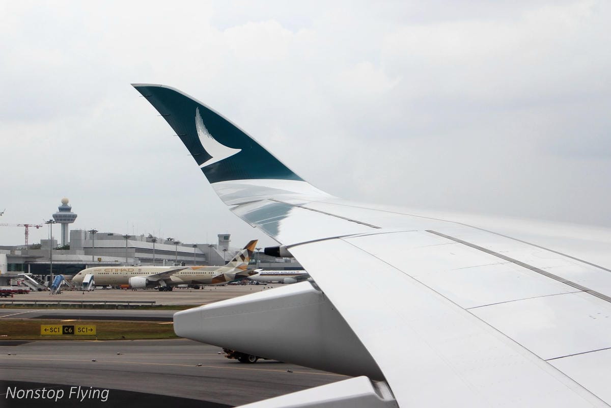 2018.03.12 國泰航空 CX690 新加坡-香港 A350-900飛行記錄 - 第21張圖 2018.03.12 國泰航空 CX690 新加坡-香港 A350-900飛行記錄