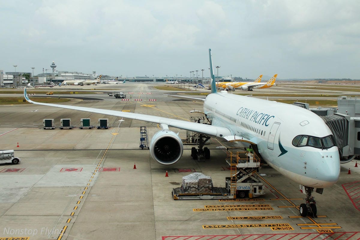 2018.03.12 國泰航空 CX690 新加坡-香港 A350-900飛行記錄 - 第5張圖 2018.03.12 國泰航空 CX690 新加坡-香港 A350-900飛行記錄