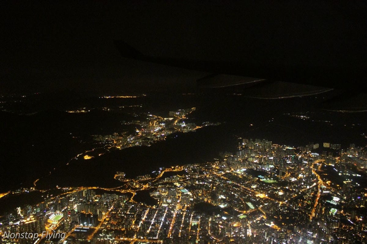 2018.03.12 國泰航空 CX402 香港-台北 A330-300飛行記錄