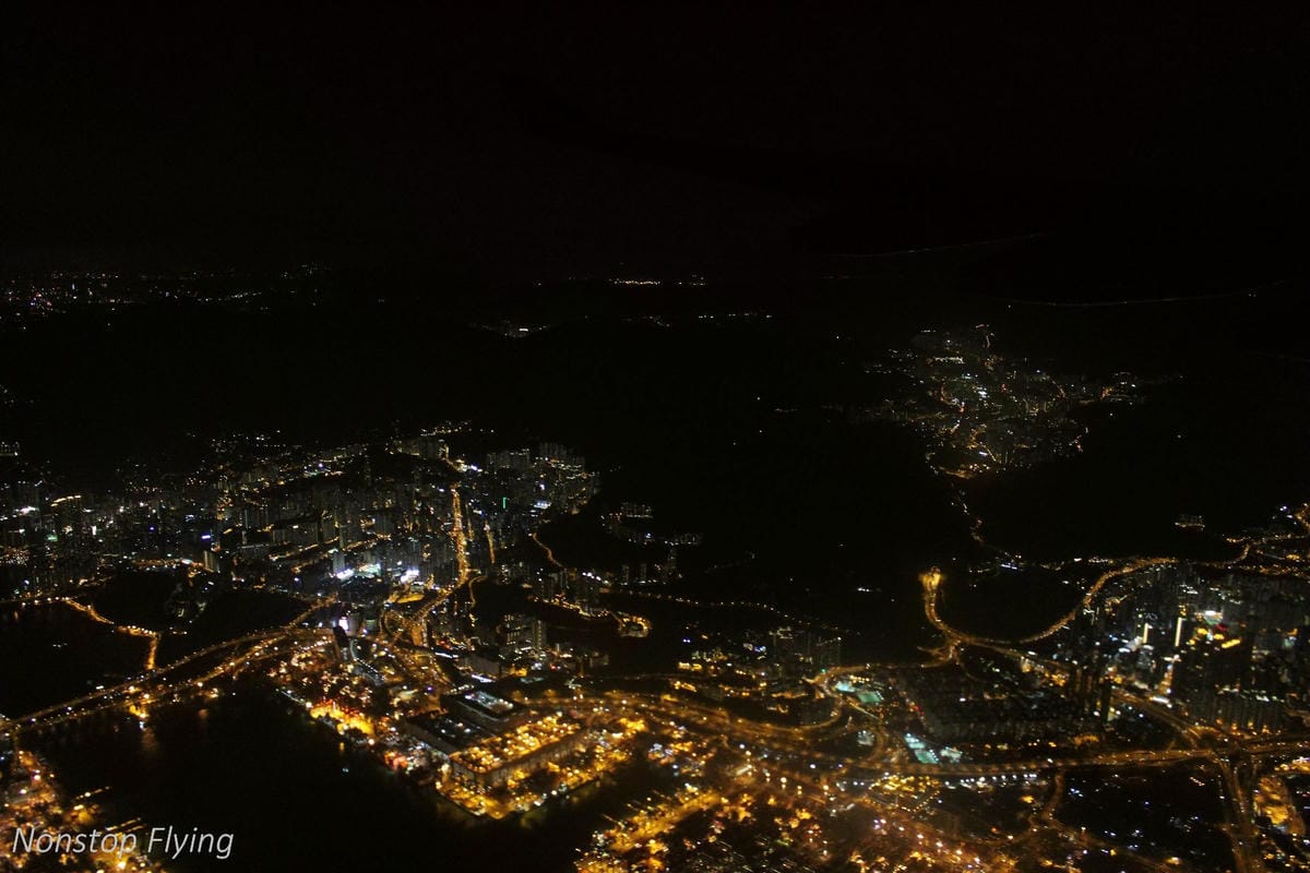 2018.03.12 國泰航空 CX402 香港-台北 A330-300飛行記錄