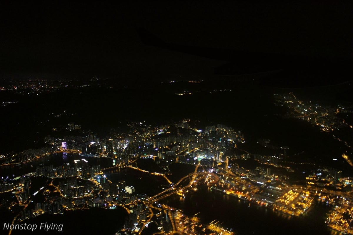 2018.03.12 國泰航空 CX402 香港-台北 A330-300飛行記錄