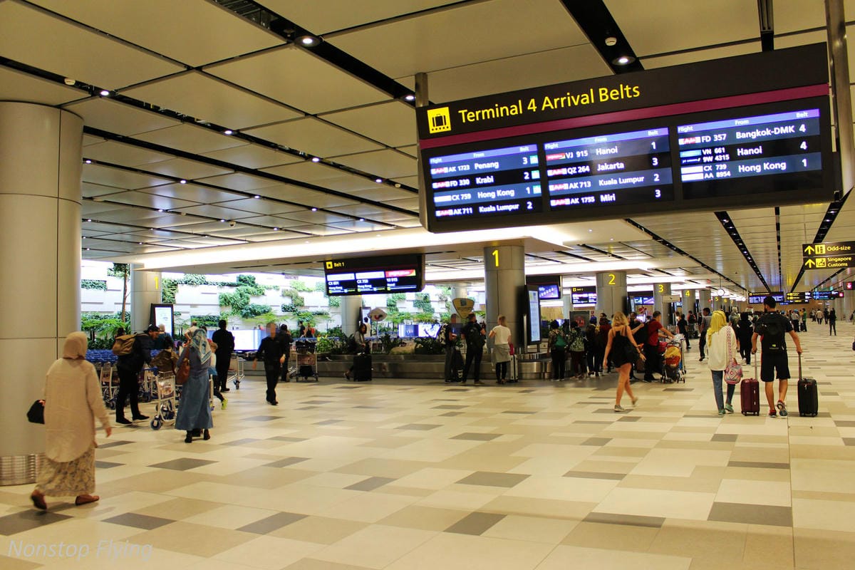 【新加坡】樟宜機場第四航廈出入境、設施服務詳細介紹 -2017.10全新啟用高科技智慧航廈!