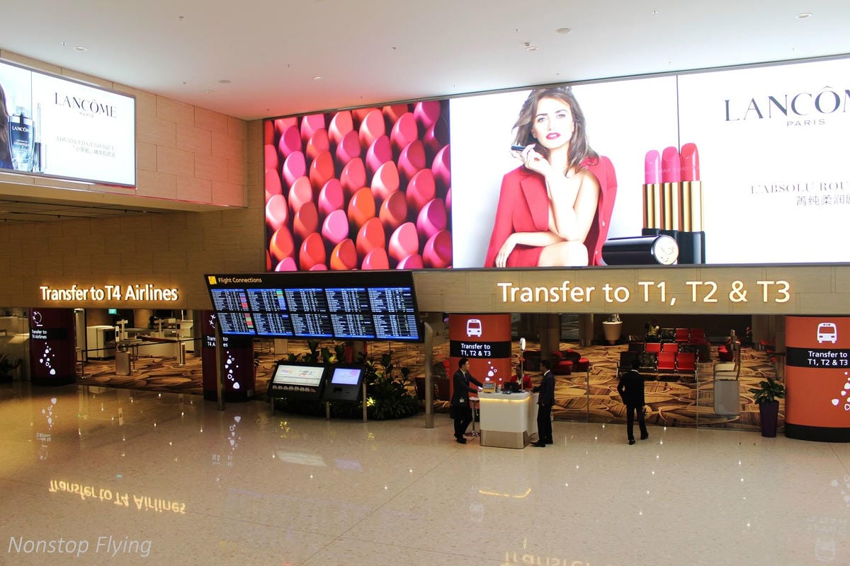 【新加坡】樟宜機場第四航廈出入境、設施服務詳細介紹 -2017.10全新啟用高科技智慧航廈!