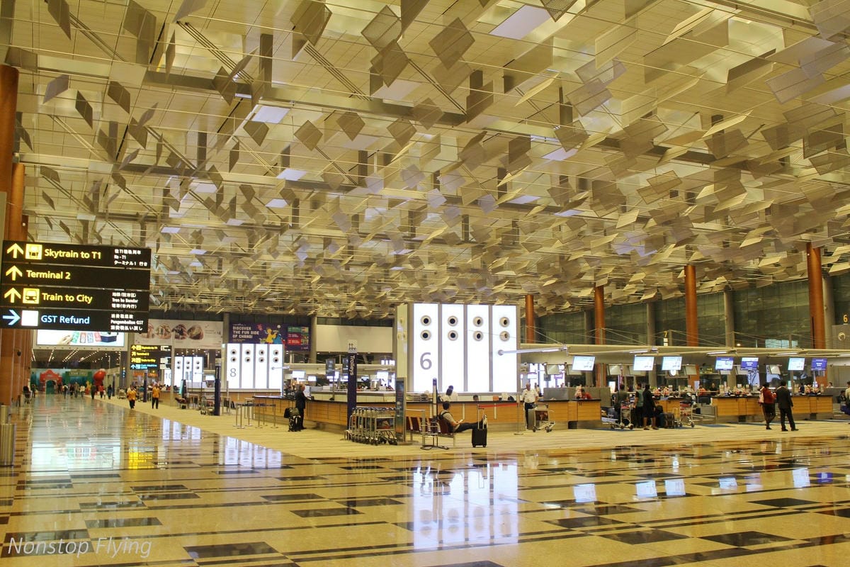 【新加坡】樟宜機場第一～第三航廈巡禮 -體驗全球最佳機場的軟硬體設施服務(管制區外)