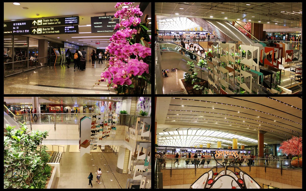 【新加坡】樟宜機場第一～第三航廈巡禮 -體驗全球最佳機場的軟硬體設施服務(管制區外)