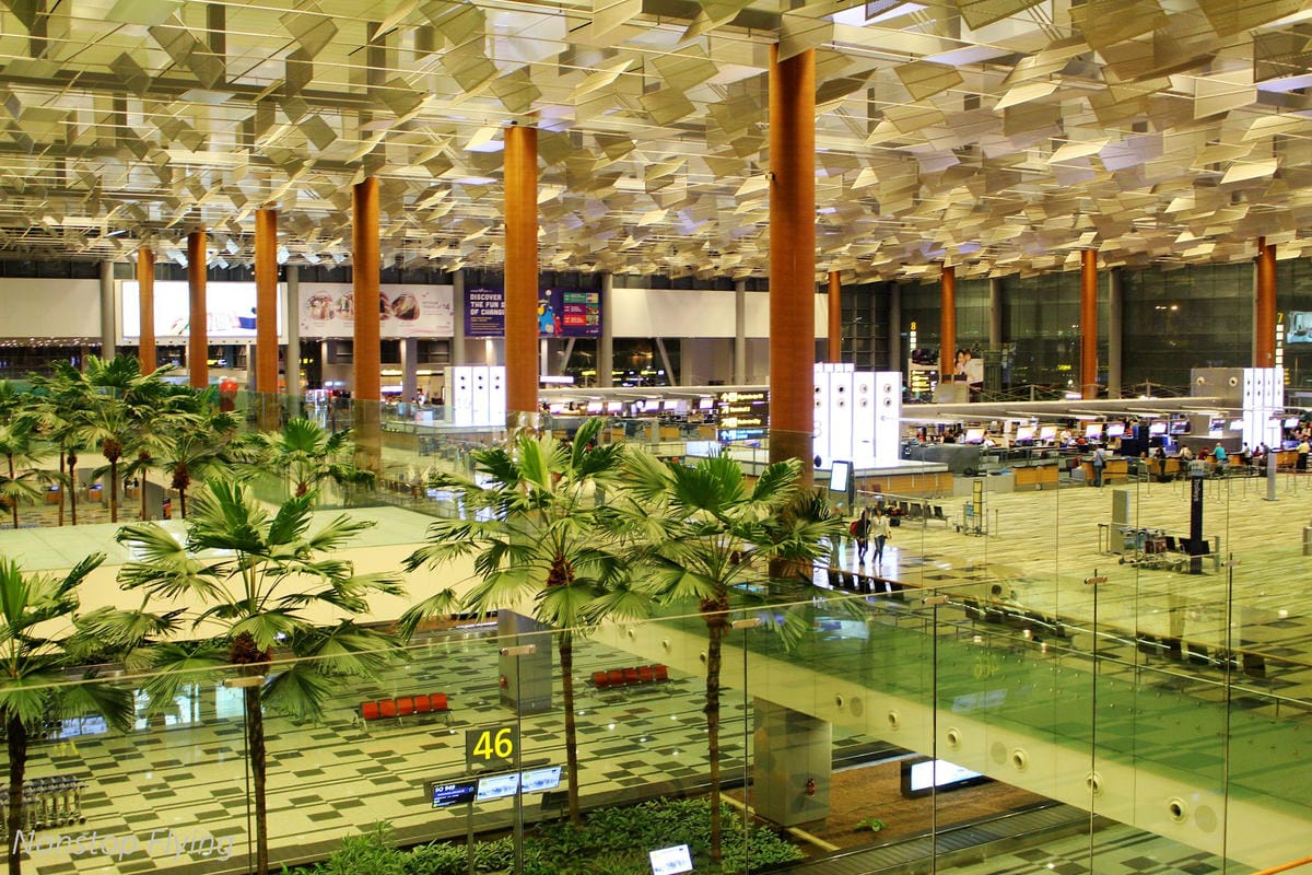 【新加坡】樟宜機場第一～第三航廈巡禮 -體驗全球最佳機場的軟硬體設施服務(管制區外)
