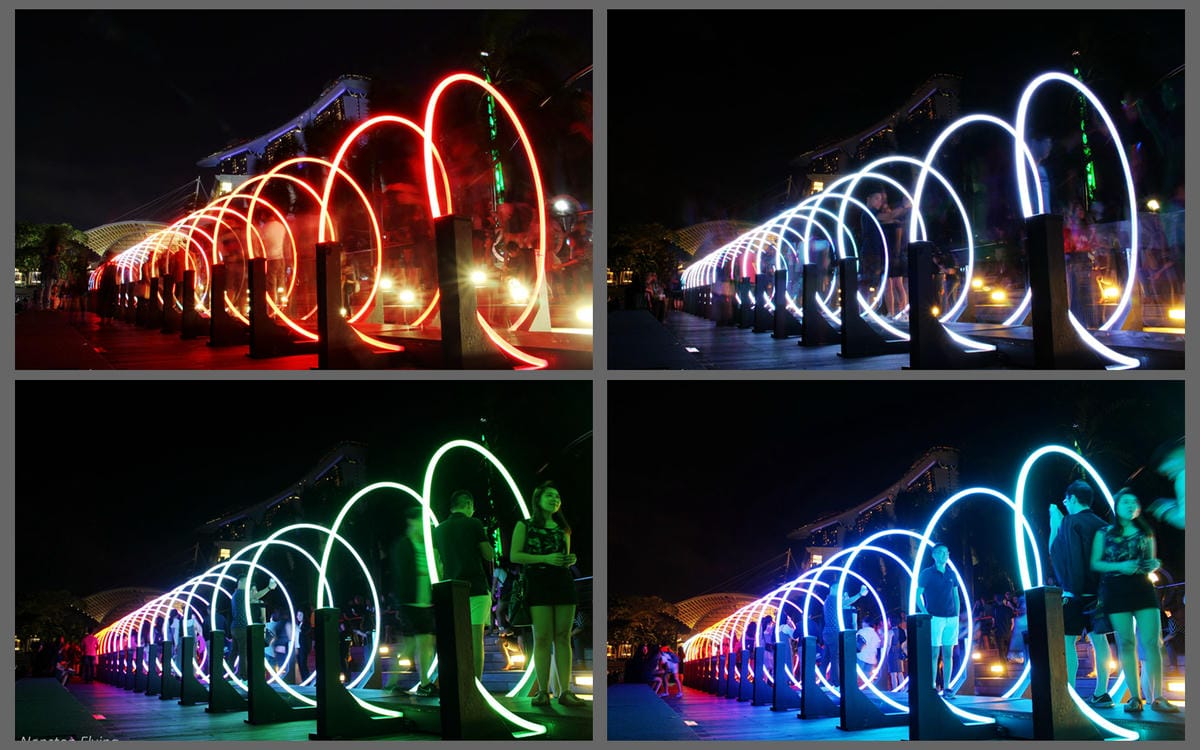 【新加坡食旅】濱海灣金沙酒店觀景台、超級樹燈光秀、照亮濱海灣燈光藝術節、328加東叻沙、五星海南雞飯