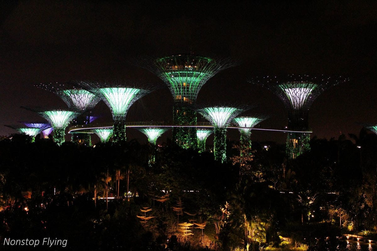 【新加坡食旅】濱海灣金沙酒店觀景台、超級樹燈光秀、照亮濱海灣燈光藝術節、328加東叻沙、五星海南雞飯