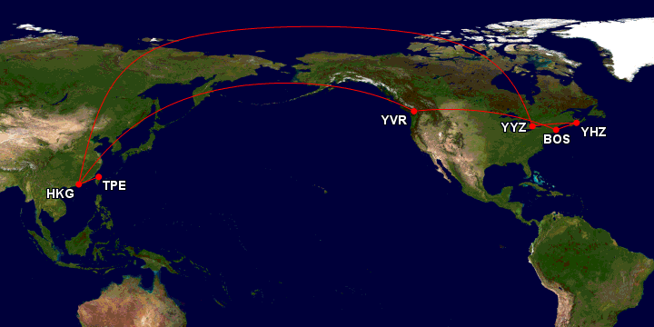 2018.05.16 長榮航空 BR851 台北-香港 777-300ER(豪華經濟艙座位)飛行記錄 - 第2張圖 2018.05.16 長榮航空 BR851 台北-香港 777-300ER(豪華經濟艙座位)飛行記錄