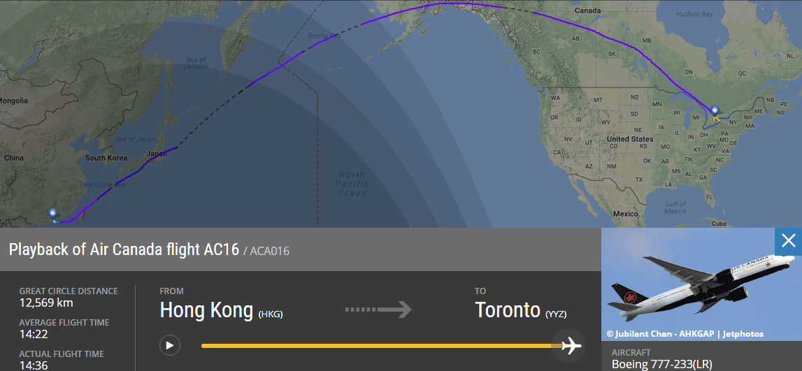 2018.05.16 加拿大航空 AC16 香港-多倫多 777-200LR飛行記錄 -15小時航程完整分享 - 第84張圖 2018.05.16 加拿大航空 AC16 香港-多倫多 777-200LR飛行記錄 -15小時航程完整分享