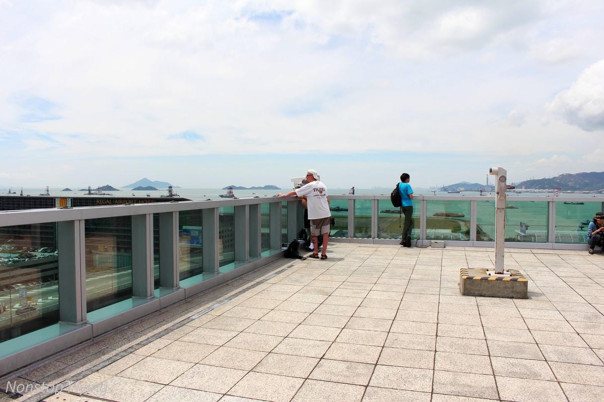 2018.05 香港機場拍飛機 -T2展望台+離港禁區航拍巡禮