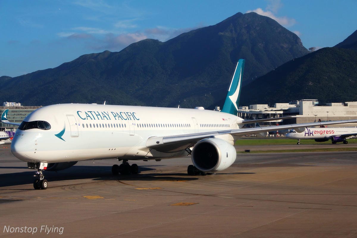 2018.05 香港機場拍飛機 -T2展望台+離港禁區航拍巡禮