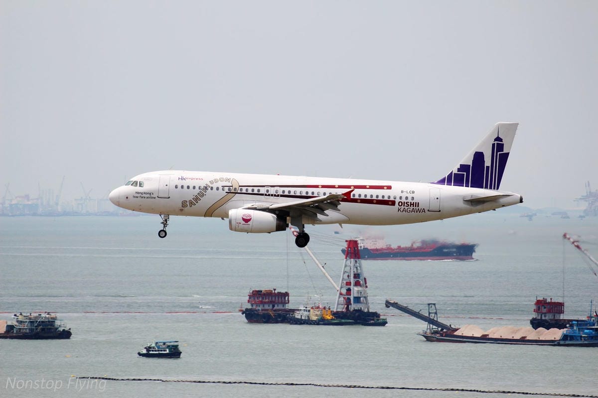 2018.05 香港機場拍飛機 -T2展望台+離港禁區航拍巡禮