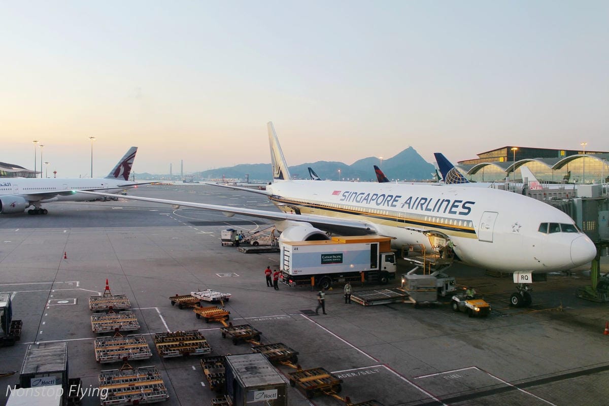 2018.05 香港機場拍飛機 -T2展望台+離港禁區航拍巡禮