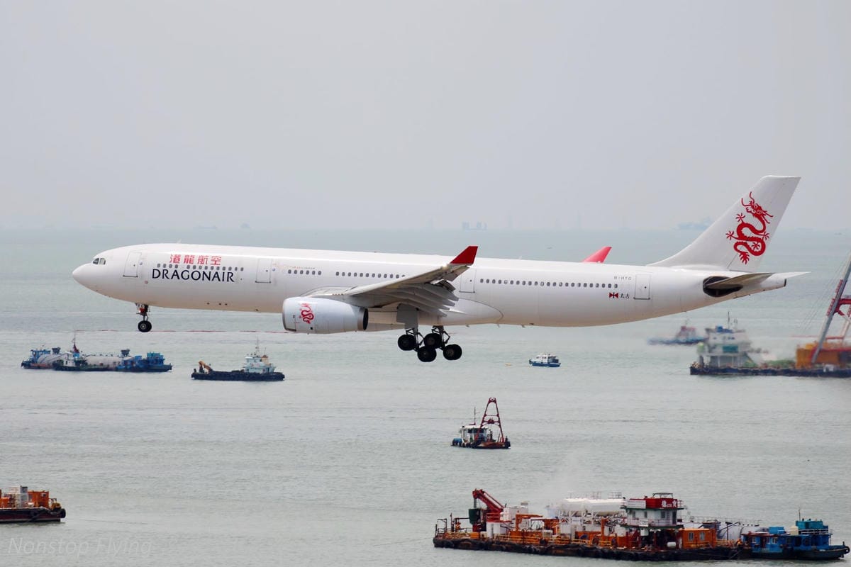 2018.05 香港機場拍飛機 -T2展望台+離港禁區航拍巡禮