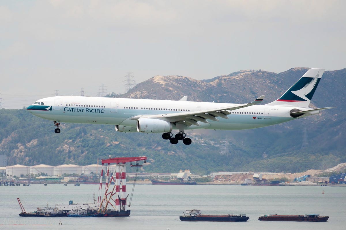 2018.05 香港機場拍飛機 -T2展望台+離港禁區航拍巡禮