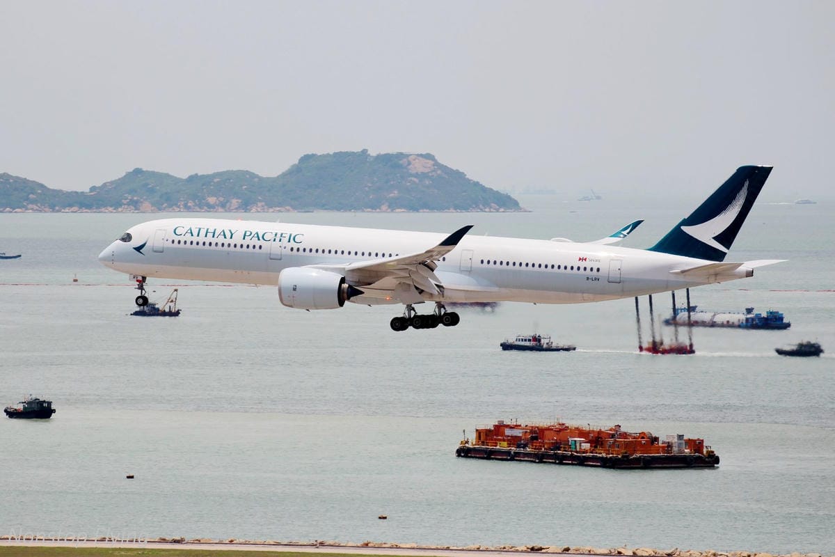 2018.05 香港機場拍飛機 -T2展望台+離港禁區航拍巡禮