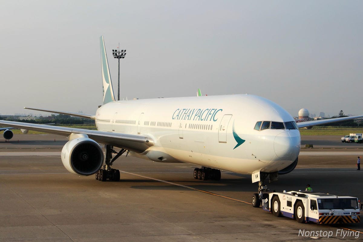 2018.06.30 國泰航空 CX465 台北-香港 777-300飛行記錄 -印度教餐 - 第10張圖 2018.06.30 國泰航空 CX465 台北-香港 777-300飛行記錄 -印度教餐
