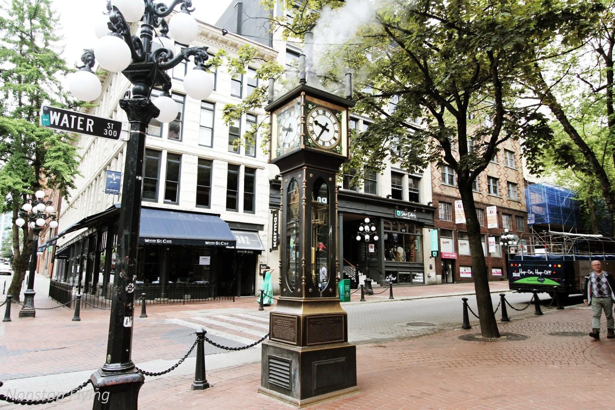 【加拿大】溫哥華半日遊-煤氣鎮、蒸汽鐘、螃蟹公園經典景點輕鬆遊，機場捷運直通適合轉機停留行程