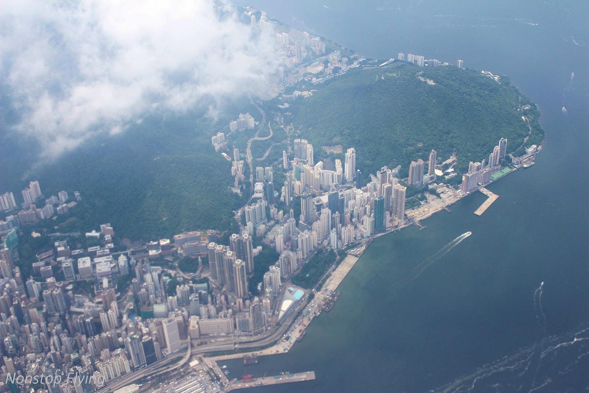 2018.08.06 國泰港龍 KA804 香港-上海浦東 A321飛行記錄