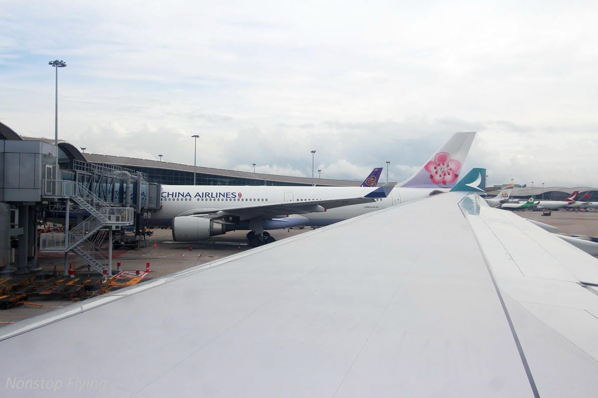 2018.08.10 國泰航空 CX494 香港-台北 A330-300飛行記錄