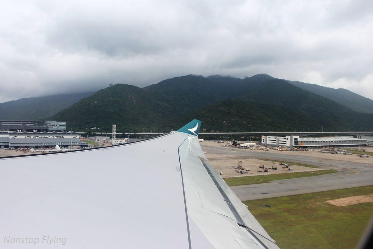 2018.08.10 國泰航空 CX494 香港-台北 A330-300飛行記錄