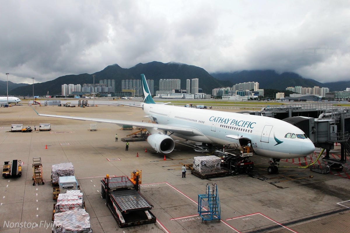 2018.08.10 國泰航空 CX494 香港-台北 A330-300飛行記錄