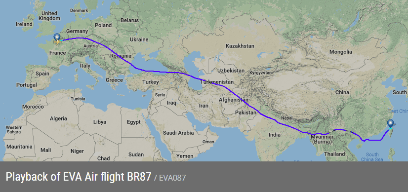 2018.08.14 長榮航空 BR87 台北-巴黎 777-300ER 飛行記錄 -新版一排10人座經濟艙 - 第48張圖 2018.08.14 長榮航空 BR87 台北-巴黎 777-300ER 飛行記錄 -新版一排10人座經濟艙