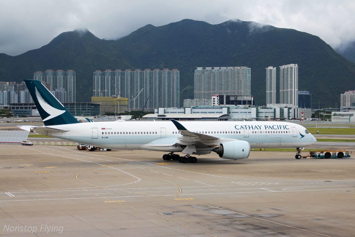 2018.08 香港機場拍飛機 -管制區內圖輯